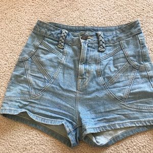 Jean shorts